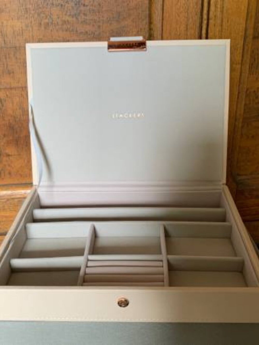 NEW! Stackers Jewelry Box in Ivory Color